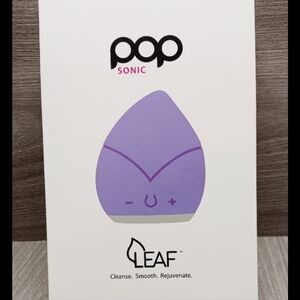 Pop Sonic Leaf Facial Cleansing Device - Purple